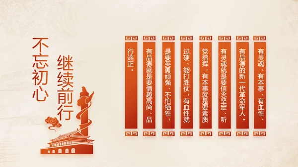 红色党建党支部年终述职报告学习教育动态PPT