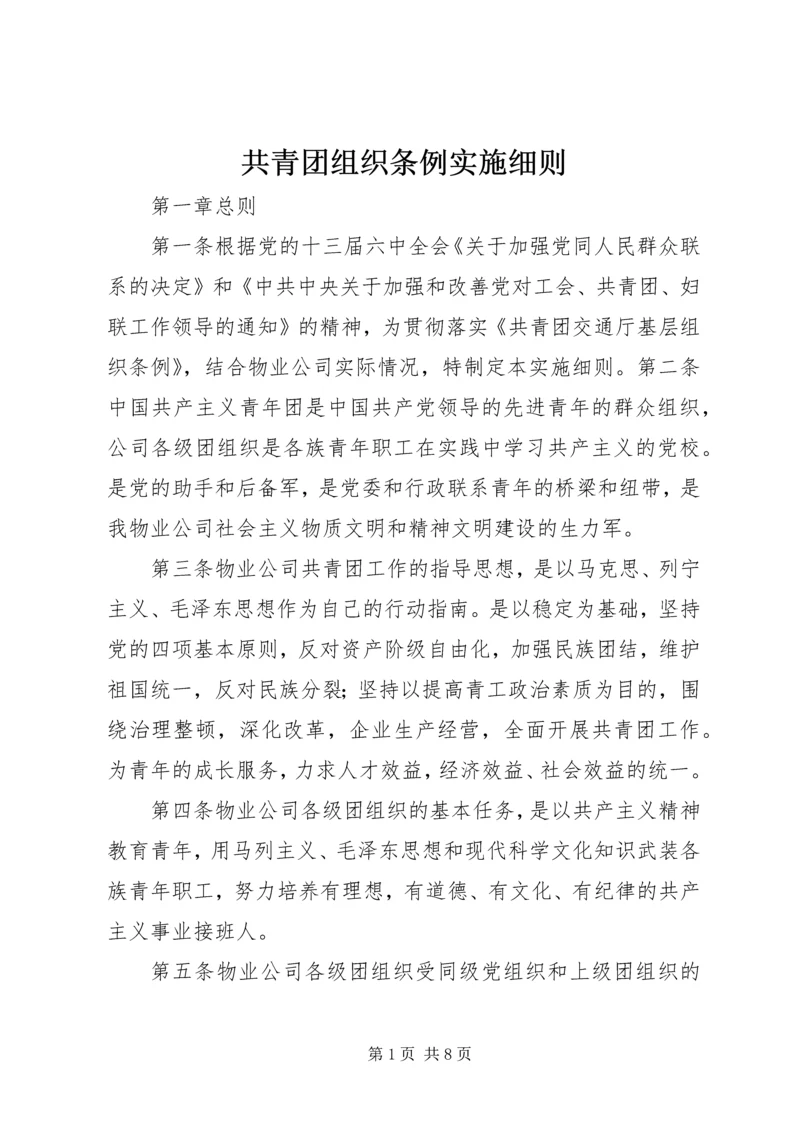 共青团组织条例实施细则 (7).docx