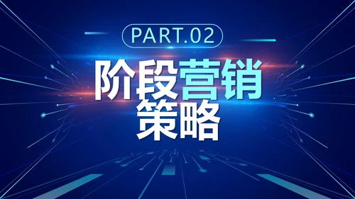 商务科技渐变营销活动执行方案PPT模板