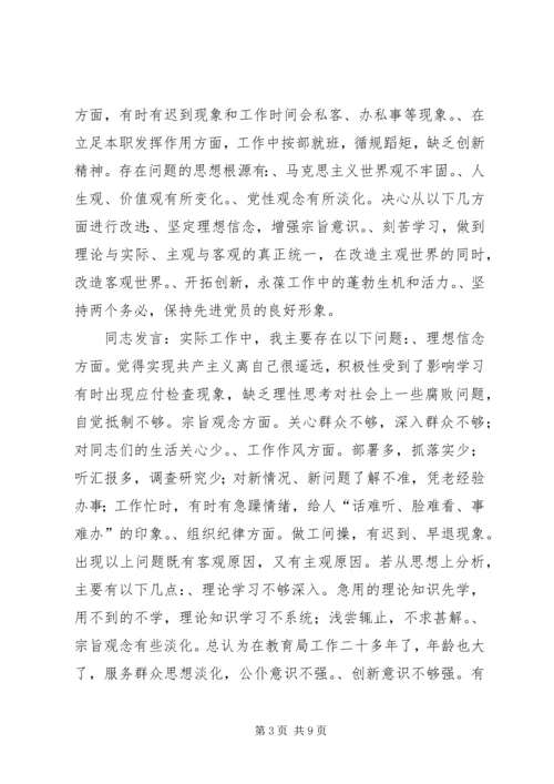 机关第二党支部关于召开专题组织生活会情况的报告 (4).docx