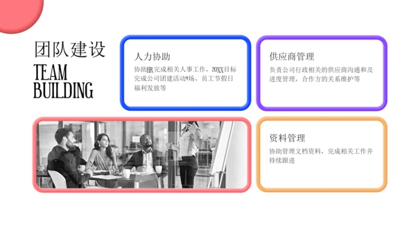 C4D立体3D风工作年度总结汇报通用PPT模板