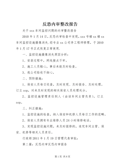 反恐内审整改报告.docx