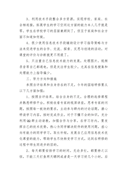 教师信息技术应用能力提升学习个人研修计划大全.docx