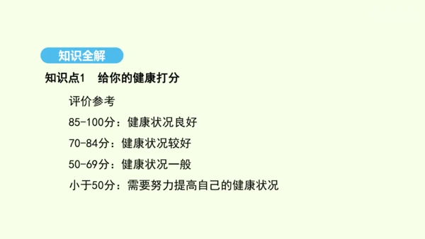 8.3.1评价自己的健康状况课件-人教版生物八年级下册(共22张PPT)