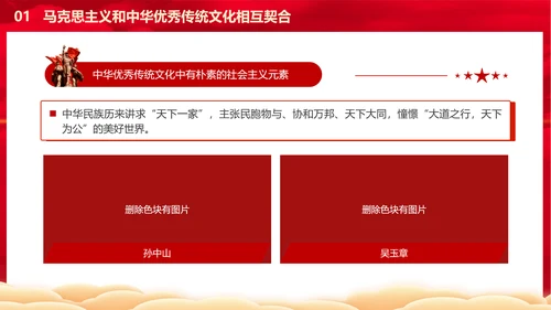 从历史维度看第二个结合党课PPT课件