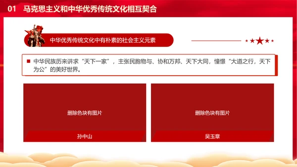 从历史维度看第二个结合党课PPT课件