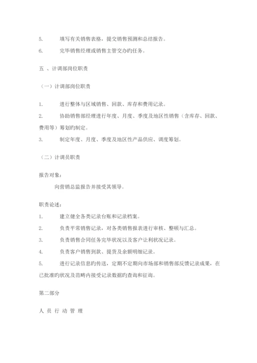 公司营销管理标准手册模板.docx