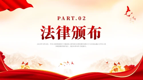 红色党政风黄河保护法课件