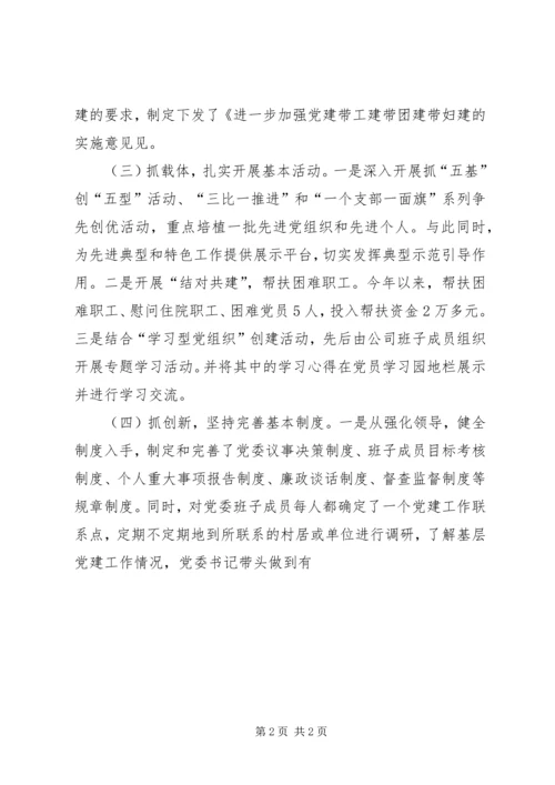 开展基层党组织建设工作自查报告_1 (2).docx