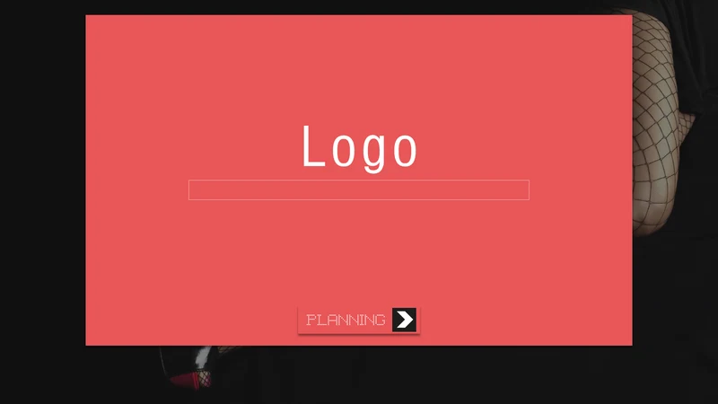 唯美都市女性时装项目简介通用PPT模板