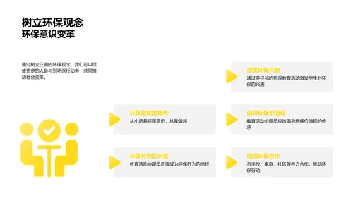 环保知识教学指导PPT模板