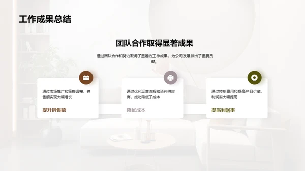 家居业务季度成果展