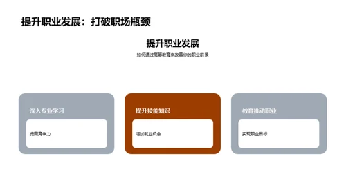 高等教育规划解析