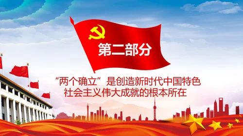 学习个确立的决定意义党支部党课PPT课件