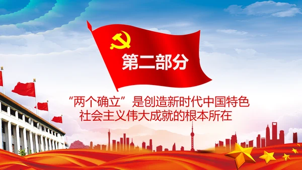 学习个确立的决定意义党支部党课PPT课件