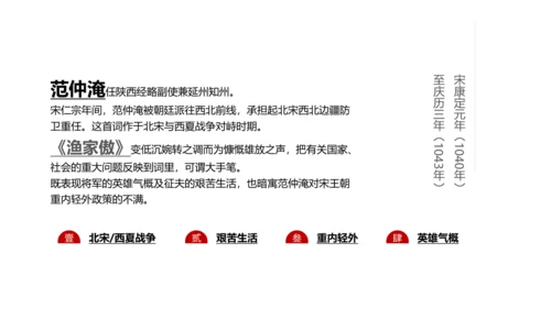 12词四首 渔家傲·秋思 课件