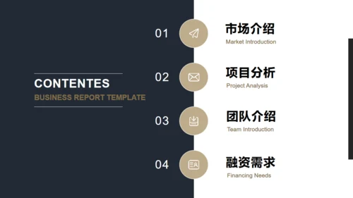 简约风商业计划书