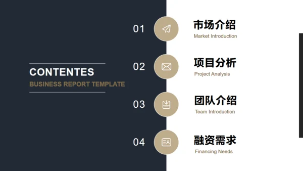 简约风商业计划书