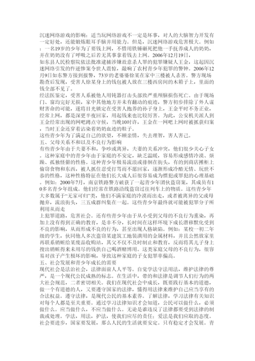 【精编】法治社会论文.docx