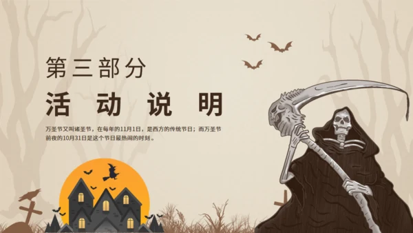 万圣节剧本杀主题活动动态通用PPT模板