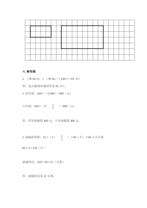 人教版六年级下册数学期末测试卷附完整答案【有一套】.docx