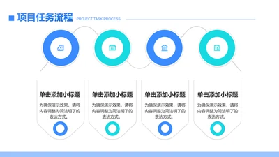 创意风任务流程PPT流程图