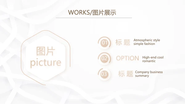 简约室内装饰设计方案工作总结PPT
