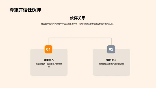 初中生活 勇往直前