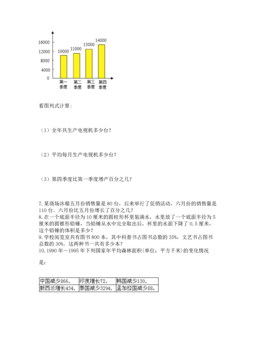 小升初数学应用题50道及答案（历年真题）.docx