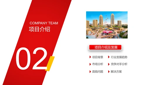 招商引资商业计划书通用PPT模板