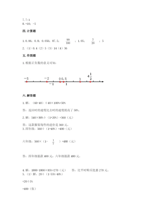 北京版六年级下册期末真题卷带答案（能力提升）.docx