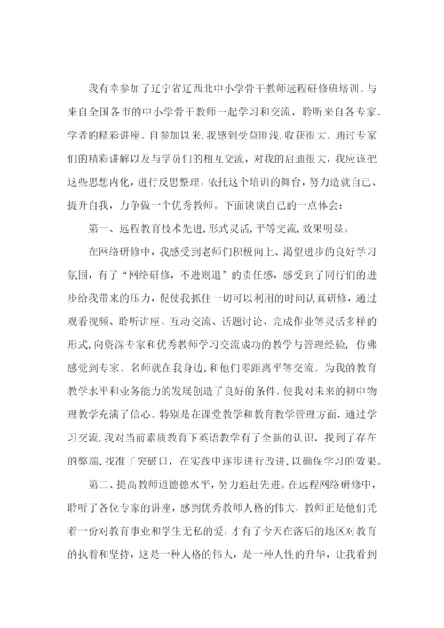 个人研修心得体会.docx