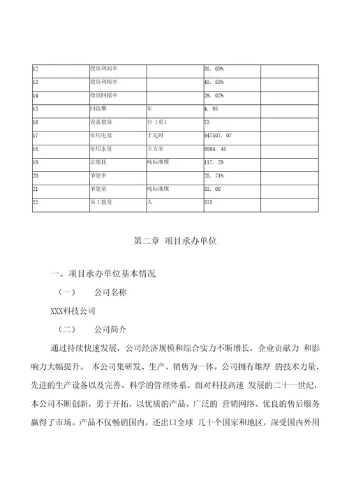 生物质项目可行性研究报告参考范文