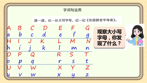 统编版语文一年级下册2024-2025学年语文园地一（课件）
