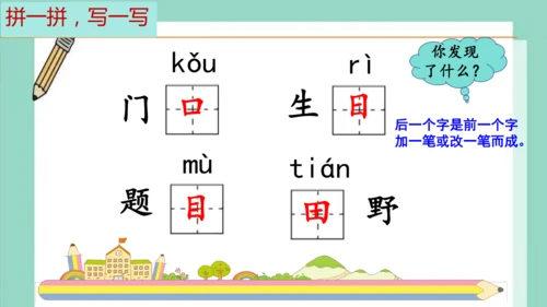 【新教材】统编版一上语文园地四（第二课时） 课件