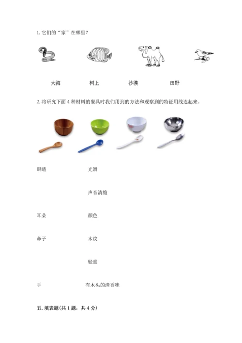 教科版二年级上册科学期末测试卷附答案【巩固】.docx