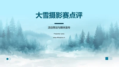 大雪摄影赛点评