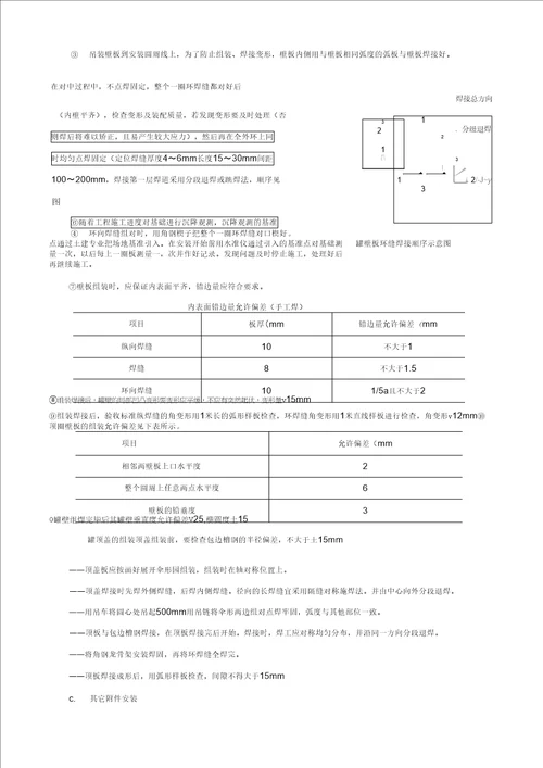 水罐施工方案