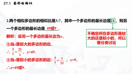 27.1  图形的相似课件（共30张PPT）