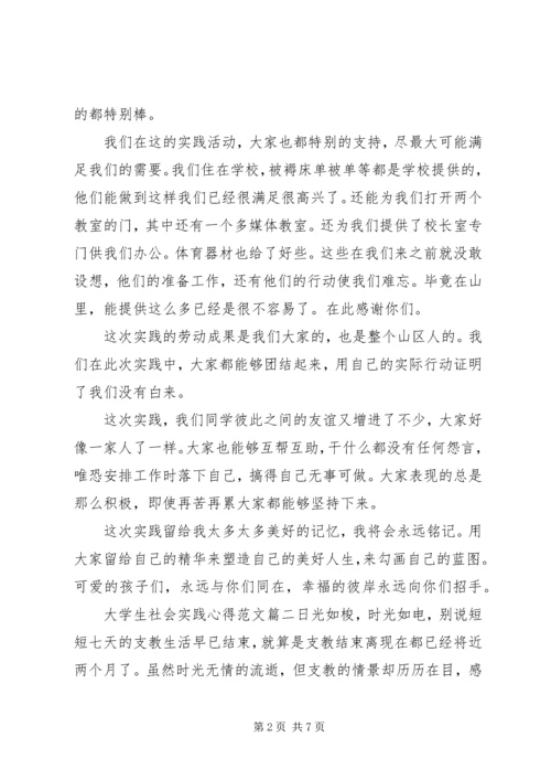 大学生社会实践心得范文.docx