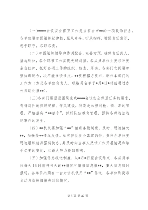 某市大型会议安全保卫工作方案.docx