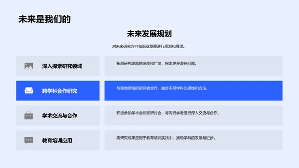 博士论文开题报告PPT模板