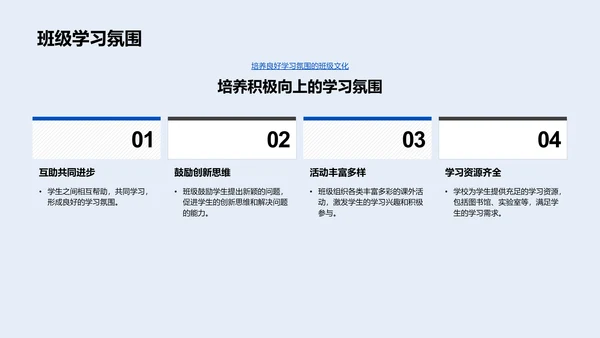 家长会指导手册PPT模板