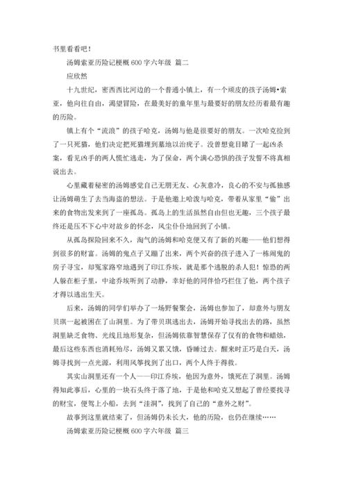 汤姆索亚历险记梗概600字六年级4篇.docx