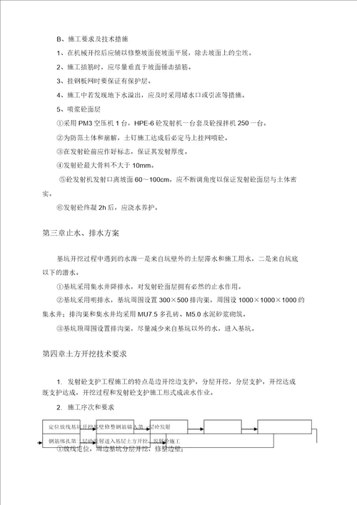 土方护坡挂网喷浆专项施工方案