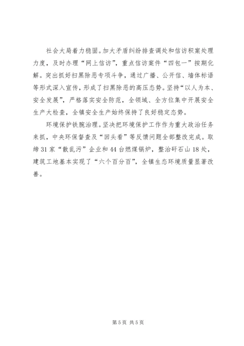 乡镇政府某年工作总结.docx