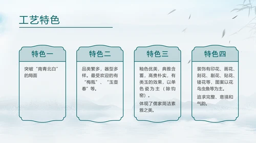 宋瓷古董艺术品介绍ppt模板
