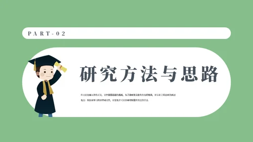 牛津帽毕业论文答辩模板