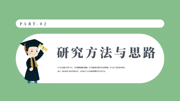 牛津帽毕业论文答辩模板
