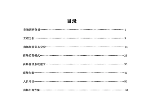 百富购物中心营运及招商方案.docx